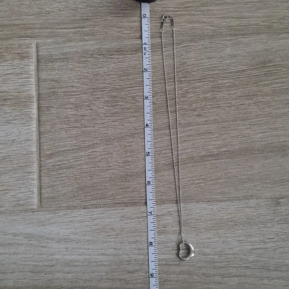 Authentic Tiffany & Co. Elsa Peretti heart necklace - Picture 9 of 13